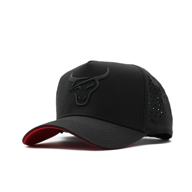 HONKER BULL HAT  BLACK - WATER RESISTANCE - Image 3