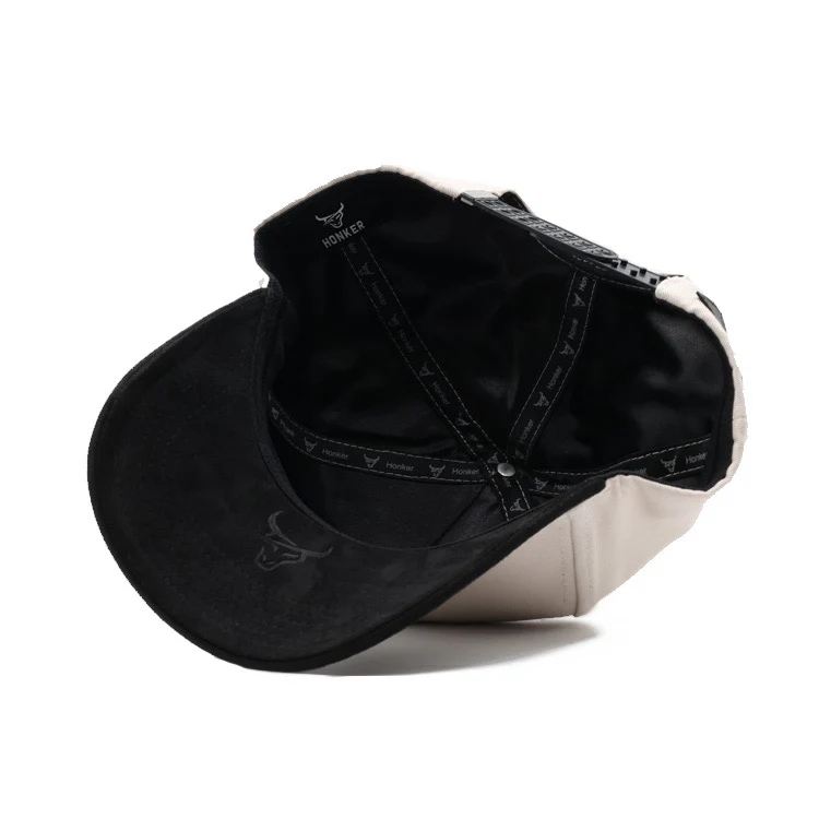 HONKER CLUB LA HAT - KHAKI/BLACK - SUEDE BRIM - Image 4