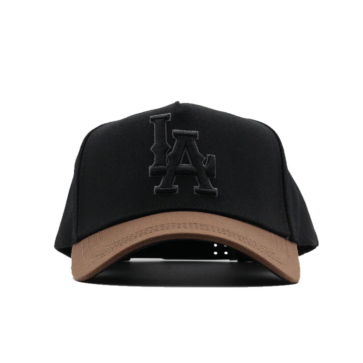 HONKER LA HAT  BLACK/BROWN BRIM