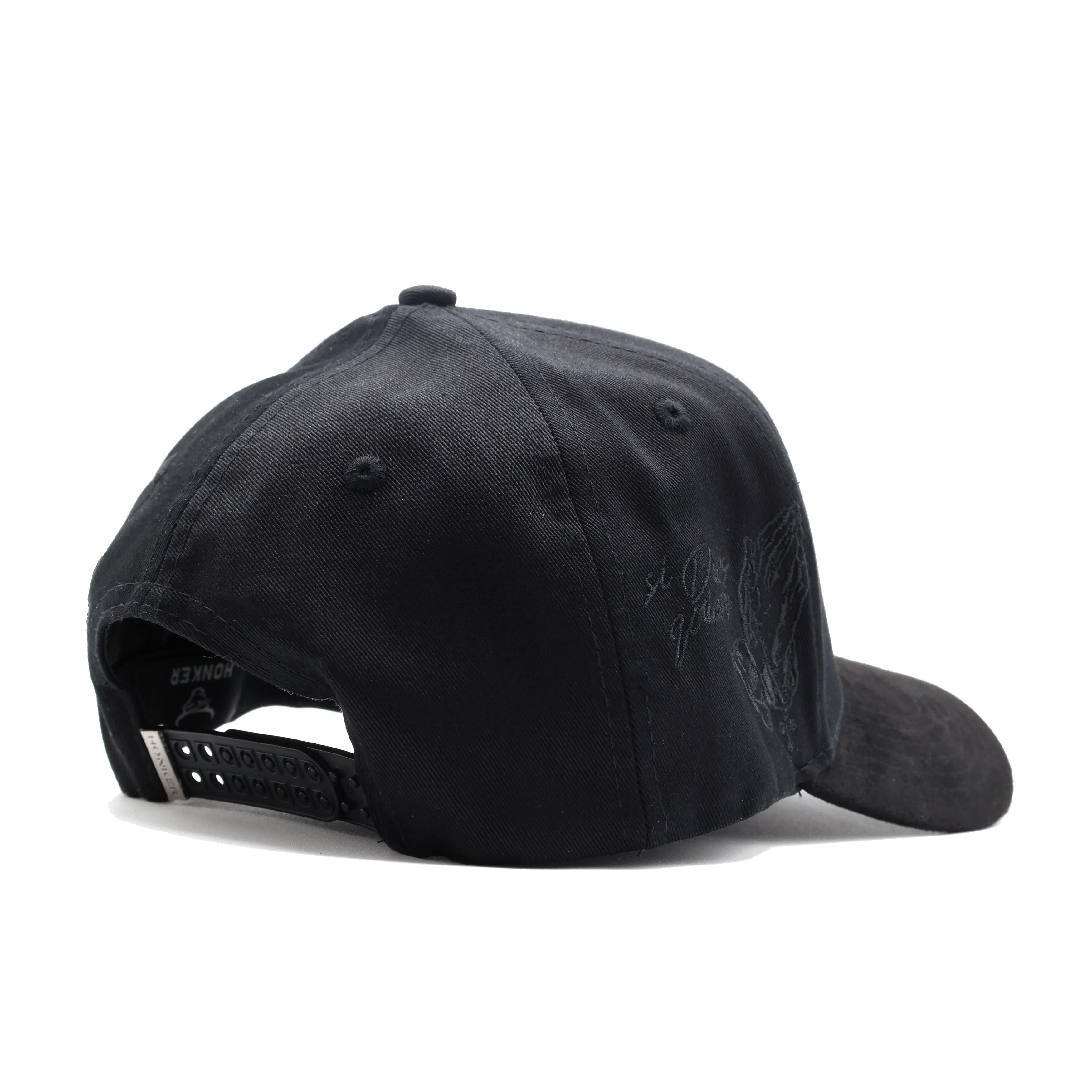 SI DIOS QUIERE HAT - ALL BLACK - Image 3
