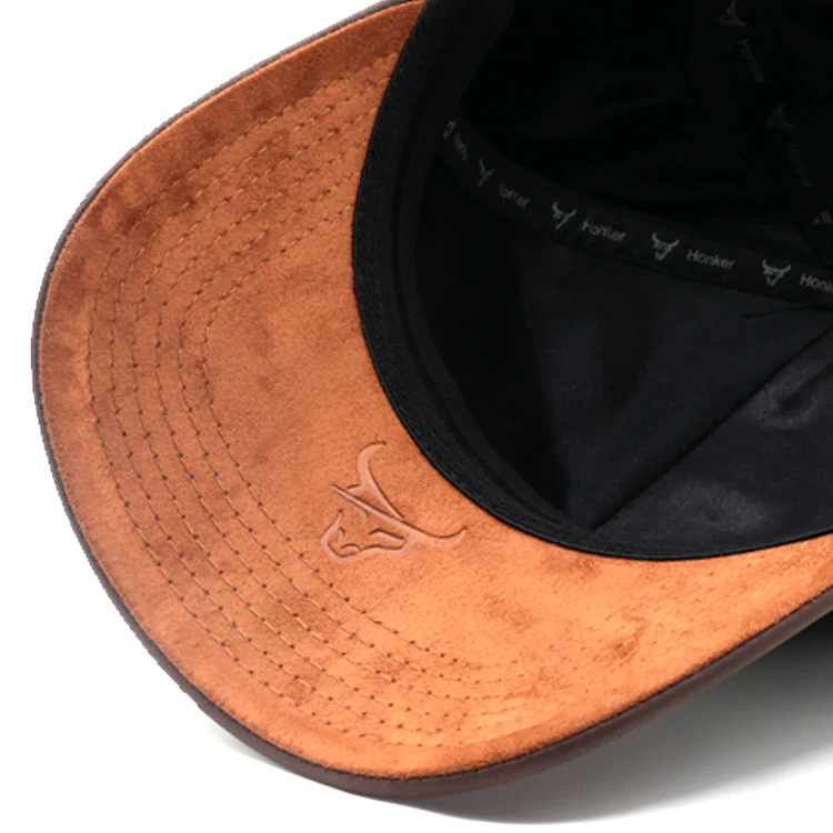 SI DIOS QUIERE HAT GREEN/BROWN LEATHER BRIM - Image 3