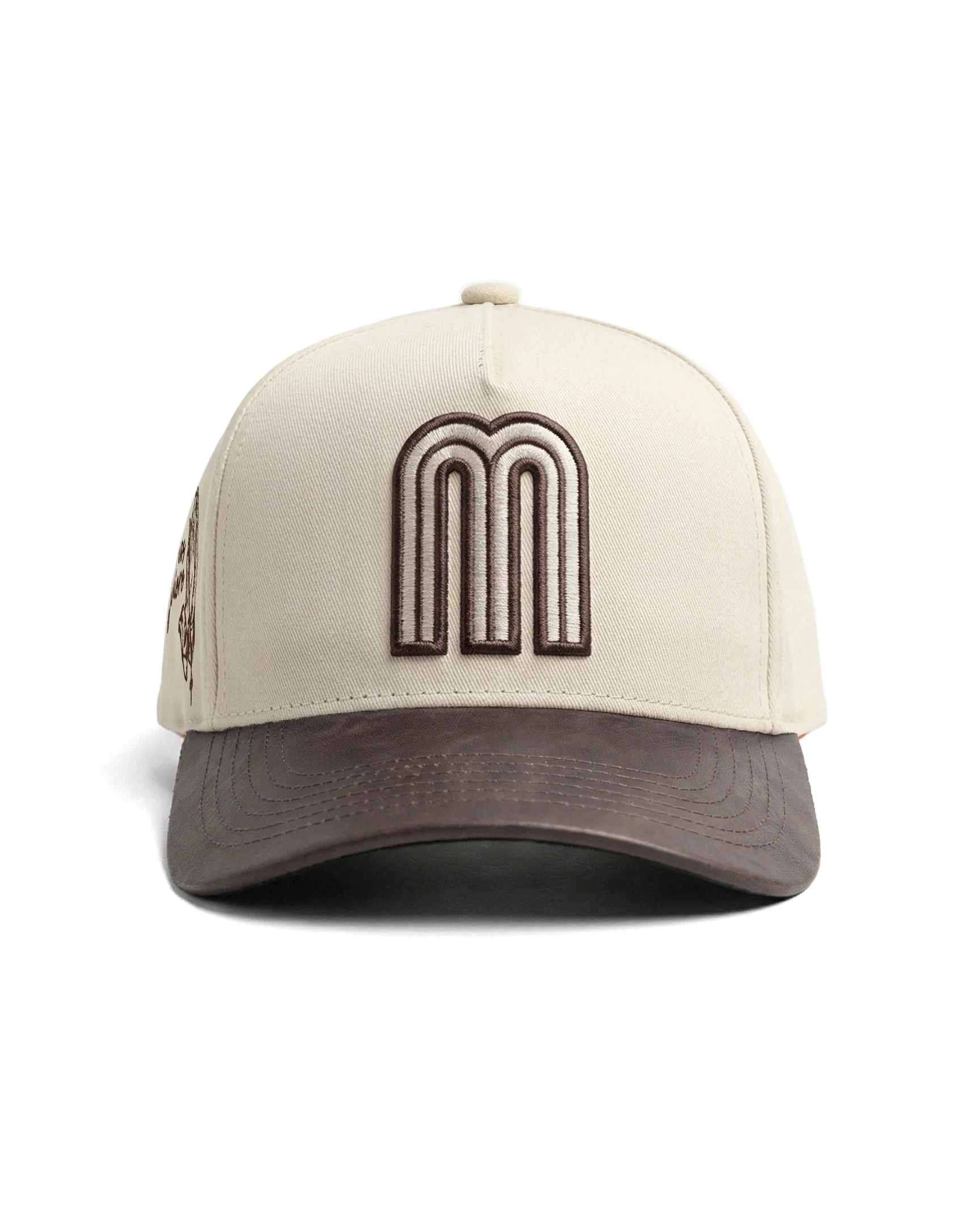 SI DIOS QUIERE HAT-  KHAKI/BROWN